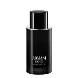 Discover Armani Code Eau de Toilette now in a refillable format. An Ambery Woody fragrance that creates a mood of seductive and sensitive masculinity reflecting the contemporary forward looking man