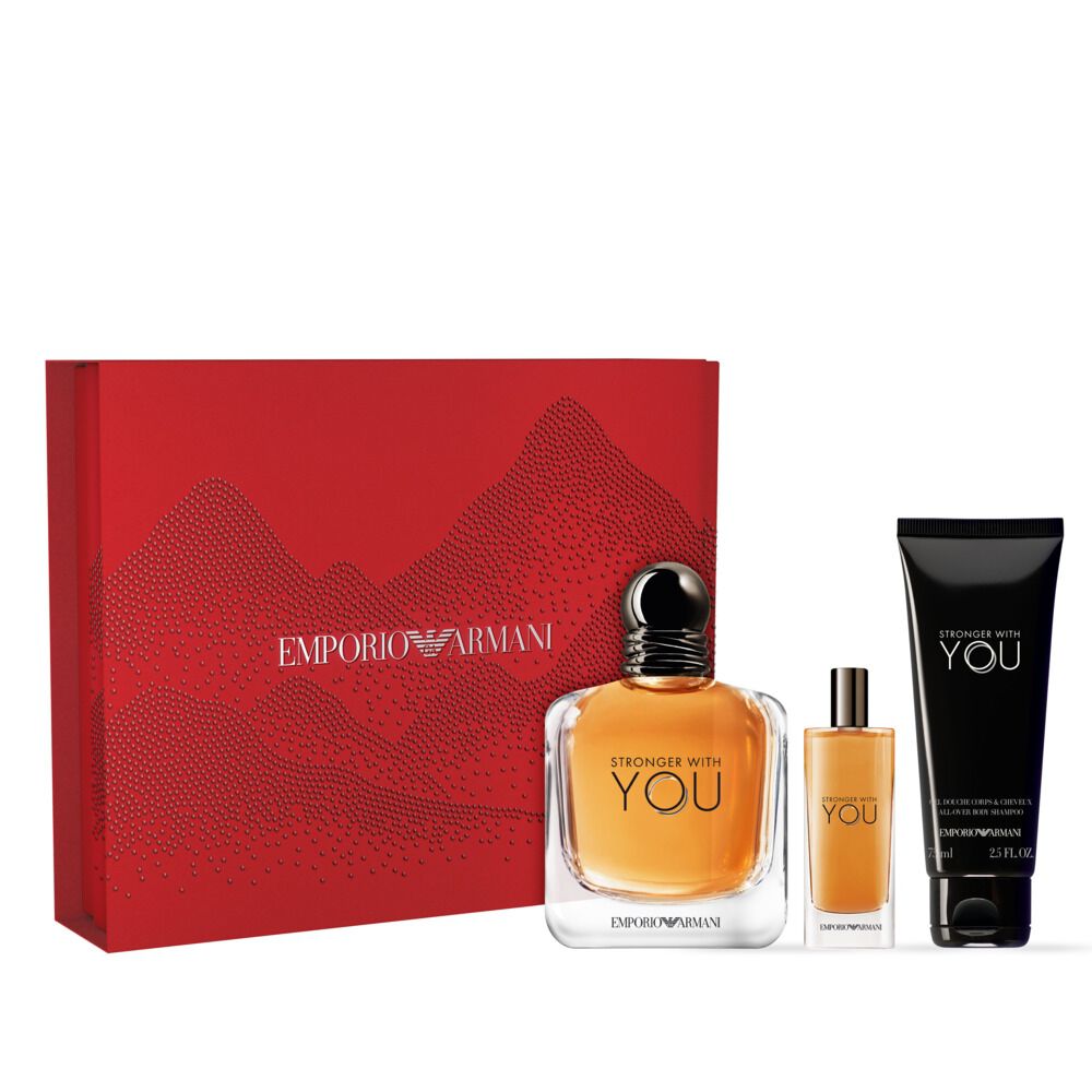 Stronger With You Eau de Toilette 100 ml Weihnachtsgeschenkset Armani beauty